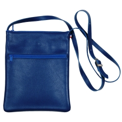 Pochette bandoulière cuir