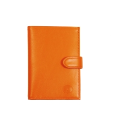 Petit portefeuille cuir avec patte 