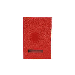 Etui passeport cuir  rouge