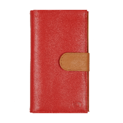 Compagnon cuir rouge - de face