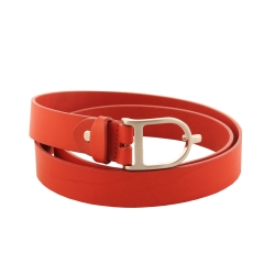 Ceinture femme rouge 