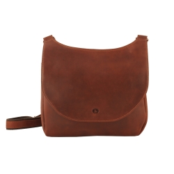 Besace cuir cognac -Frandi