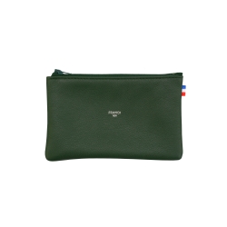 Mini pochette cuir-Vert