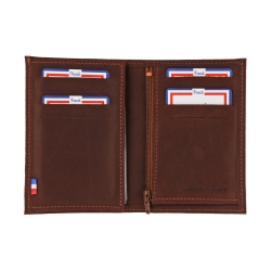 Portefeuille cuir
