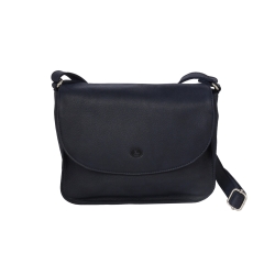 Sac cuir femme bandoulière - Sac en cuir marine 96189