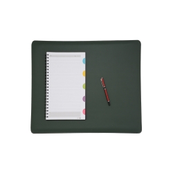 Sous main de petite taille en cuir vert - Frandi