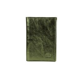 Porte papier en cuir vert - Frandi