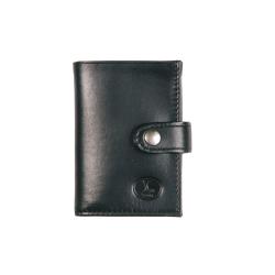 Porte carte cuir noir 5948