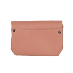 Porte monnaie beige et vert - Face