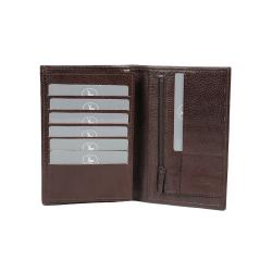 Portefeuille marron made in France