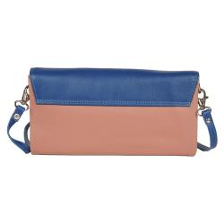 Sac cuir bleu dur - Frandi