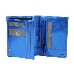 Portefeuille bleu éléctrique Frandi
