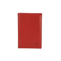 Portefeuille carmin en cuir - Frandi