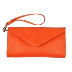 Pochette cuir avec dragone 