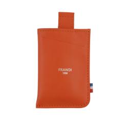 Porte carte RFID en cuir hermes