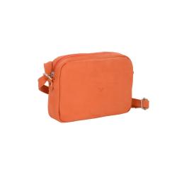 Sac trotteur Frandi en cuir orange 