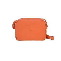 Sac trotteur Frandi en cuir orange 