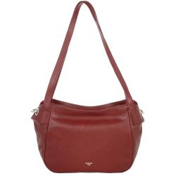 Sac épaule Bordeaux en cuir Frandi