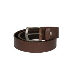 Ceinture en cuir marron fabriqué en France - Ceinture Frandi