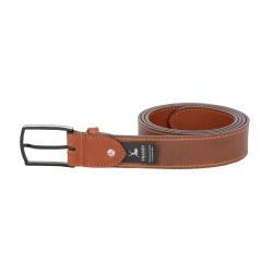 Ceinture cognac en cuir 