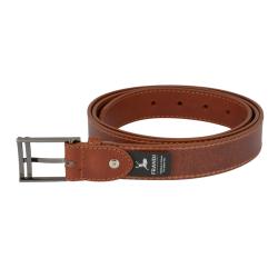 Ceinture cuir véritable cognac - Frandi