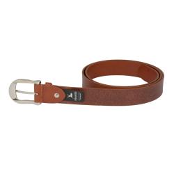 Ceinture cognac en cuir- 3780