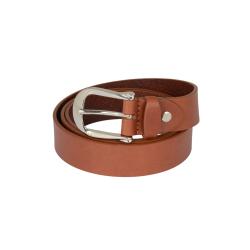 Ceinture cognac en cuir- 3780