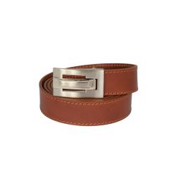 Ceinture cognac en cuir Frandi