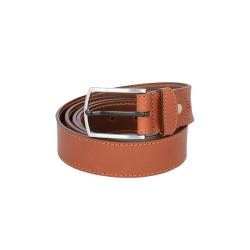 Ceinture cognac en cuir 