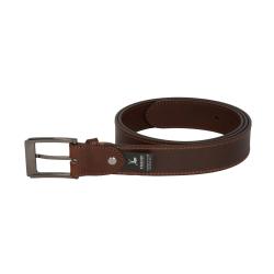 Ceinture cuir marron 35 mm