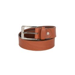 Ceinture en cuir cognac 35 mm