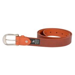 Ceinture orange en cuir ref 3780