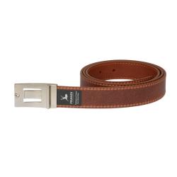Ceinture cognac en cuir Frandi