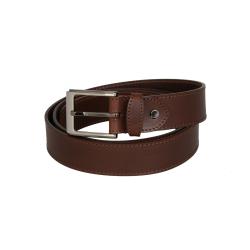 Ceinture cuir marron 35 mm