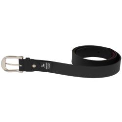 Ceinture noire en cuir de la marque Frandi