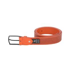 Ceinture orange femme 35 mm