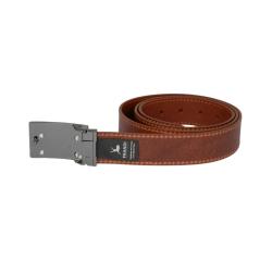 Ceinture homme en cuir papaya de la marque Frandi