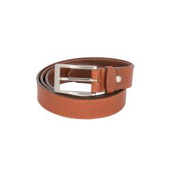 Ceinture cuir cognac 30 mm