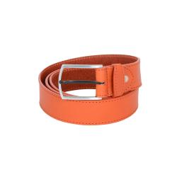 Ceinture orange femme 35 mm