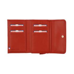 Portefeuille compact -Rouge