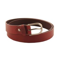 Ceinture en cuir prune de la marque Frandi