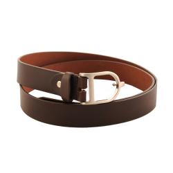 Ceinture femme chocolat-120 cm