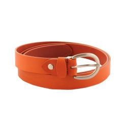 Ceinture fine en cuir 