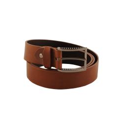 Ceinture cuir cappuccino 35 mm