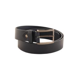 Ceinture homme en cuir navy