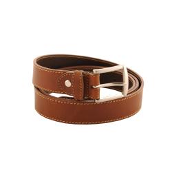 Ceinture homme cuir surpiquée