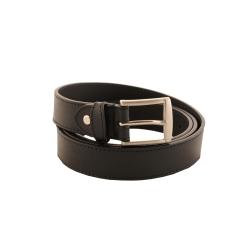 Ceinture cuir avec surpiqûre 