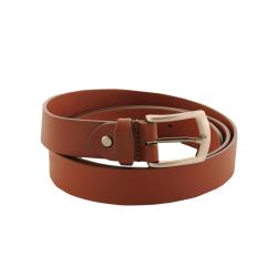 Ceinture cuir cognac 30mm