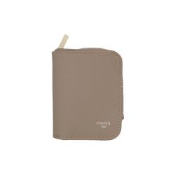 Portefeuille compact-Taupe