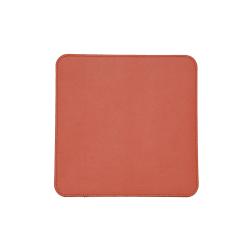 Tapis de souris orange en cuir